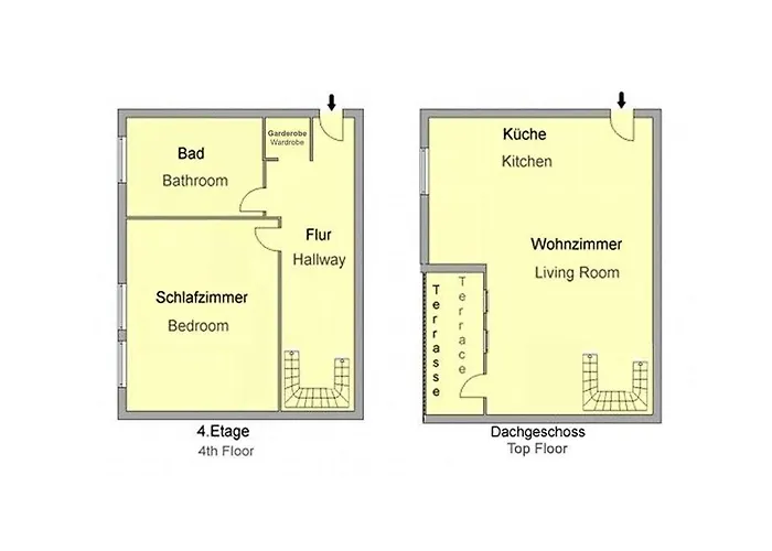 Stylish Maisonette, Prenzlauer Berg, 70m2 * 柏林